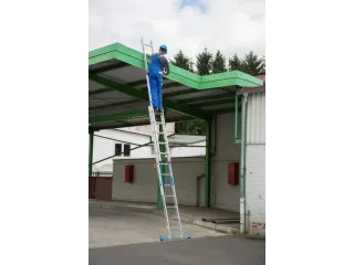 multifunctionele ladder,2x12,sporten,balk L 3,4-6,05m,aluminium - 2