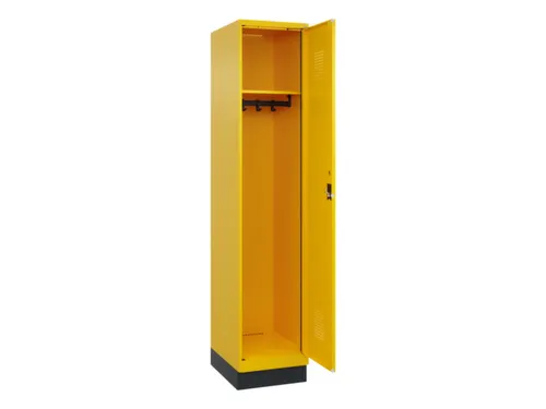 locker,HxBxD 1950x400x500mm,1vak,vak B 400mm,cil.-slot,sokkel