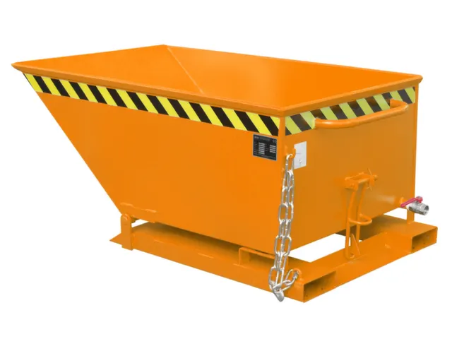Kiepbak voor spaanders,HxLxB 610x1390x840mm,0,4m³,draagverm. 300kg