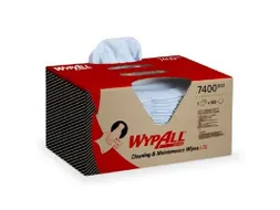 WypAll 7400 Poetsdoek L20 2-laags blauw 42x33cm