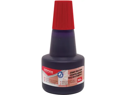 Stempelinkt 30ml rood