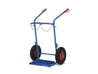 Gasflessenwagens 51011 150kg Massief Rubber Banden 2 Flessen 40-50kg