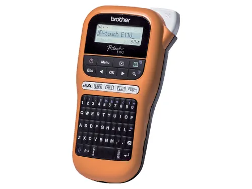 Brother P-Touch E110 Labelprinter Industriële Handheld