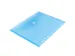 enveloptas blauw A4 met perforatierand en klittenbandsluiting