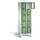 Lockerkast 1850x610x500mm 2x5 vakken Cilinderslot Poten, RAL6011