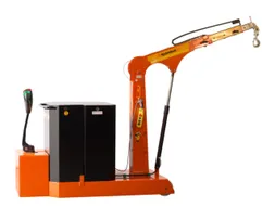 contragewichtskraan,draagverm. 1000kg,hef H 3750mm,13-niveaus-draagarm