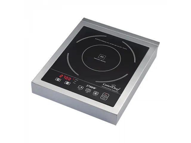 Caterchef Inductie kookplaat 1 zone Ø26 cm 500-2700 W