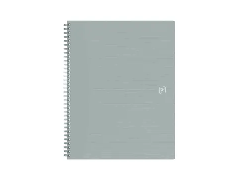 Spiraalblok Oxford Origin A4+ lijn 70vel grijs
