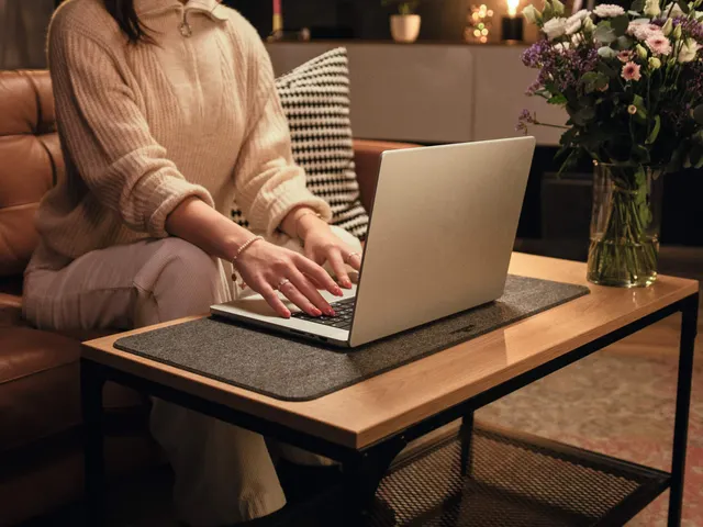 Sous-main EFFECT 700x330mm anthracite