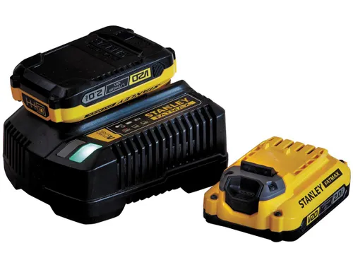 Fatmax V20-Startpakket Accu En Lader SFMCB12D2 18V 2Ah