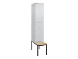 Dubbeldekse dekenkist,HxBxD 2120x400x815mm,1x2vak.,vak B 400mm