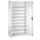 Kast Met Openslaande Deuren Hxbxd 1980x1000x420mm 8legborden Staal