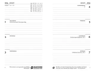 Agendavulling 2027 Succes Senior 7dagen/2pagina's - 6