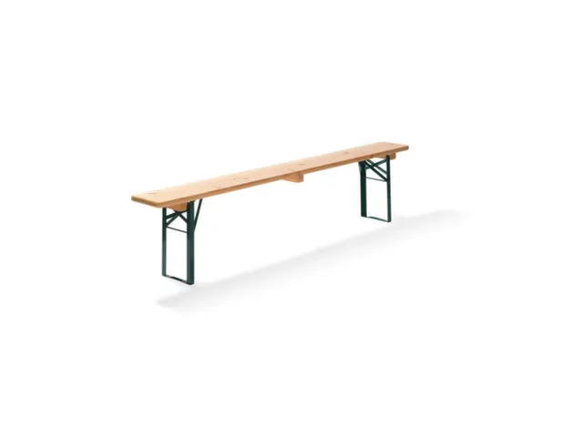 bank,HxBxD 480x2200x250mm,zitting berkenhout natuur,frame donkergroen