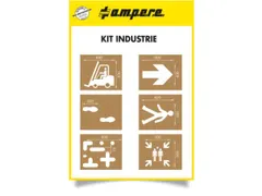 Sjablonenset,Industriesymbolen,V. Vloermarkeerapparaat,Speciaal Karton