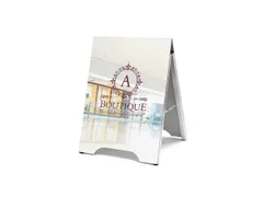 Stoepbord Spiegel 50x70cm BOND panelen met Print