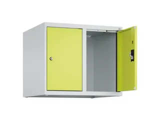 opzetkast,v. locker,2vak.,vak B 300mm,HxBxD 500x600x500mm,cilinderslot - 1