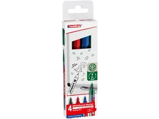 whiteboard marker E-361 assorti kleuren, blister van 4 stuks - 3