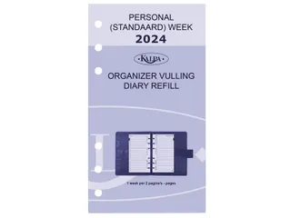 Agendavulling 2027 Kalpa Personal jaardoos 7dagen/2pagina's - 4