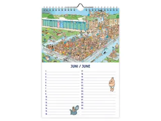 Verjaardagskalender Jan van Haasteren A4 - 3
