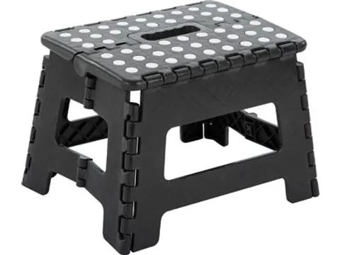 opstapje Uppy, opvouwbaar, zwart