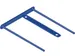 archiefbinder D-Clip blauw 100 stuks