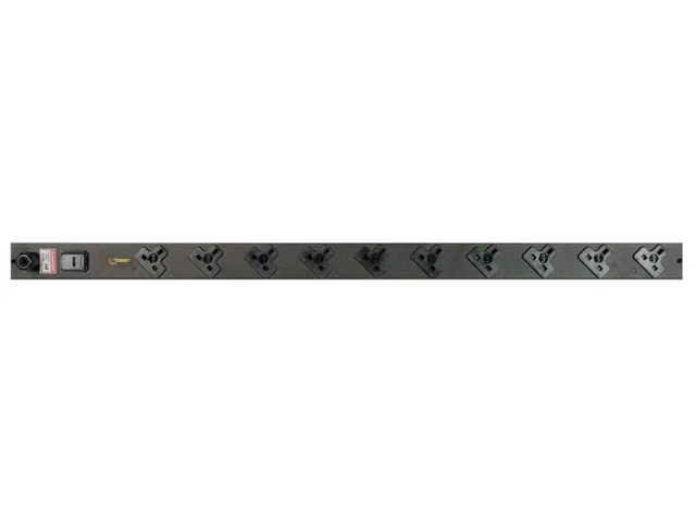 Vertiv EGVHVAB102-104UKRUK-V, Basis, Verticaal, Zwart, 10 AC-uitgang(e