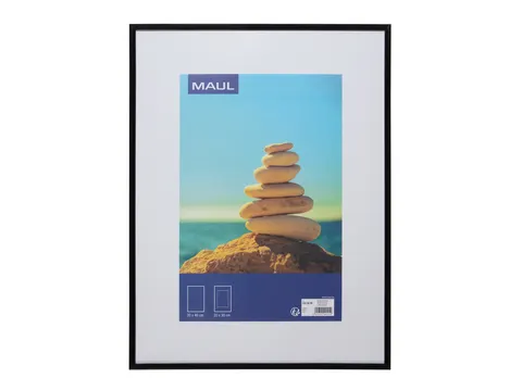 Fotolijst MAULart 30x40cm kunststof frame zwart