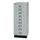 kantoor-ladekast HxBxD 940x349x432mm 9 laden romp lichtgrijs staal