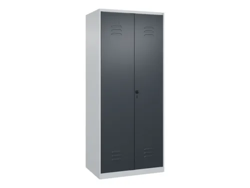 wasgoedverdeelkast,HxBxD 1850x800x500mm,vak B 400mm,draaigrendel