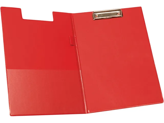 Klemmap Opvouwbaar PVC A4 Rood
