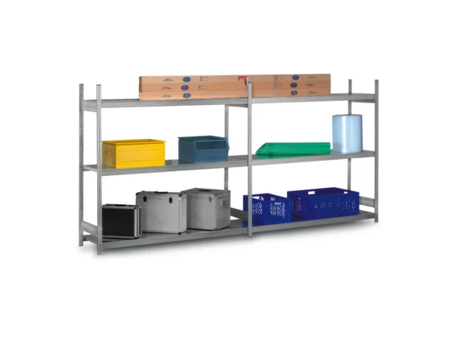 rayonnage grande largeur,rayonnage départ,HxlxP 2000x2070x435mm