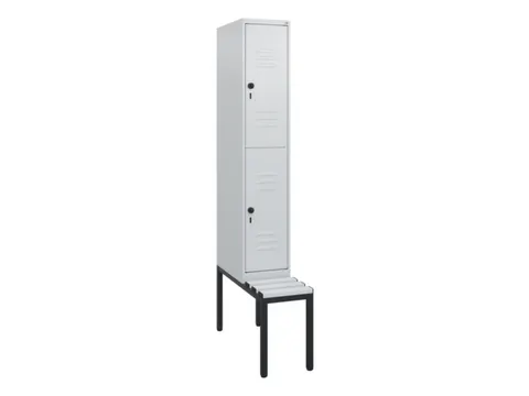 Dubbeldekse dekenkist,HxBxD 1950x300x815mm,1x2vak.,vak B 300mm