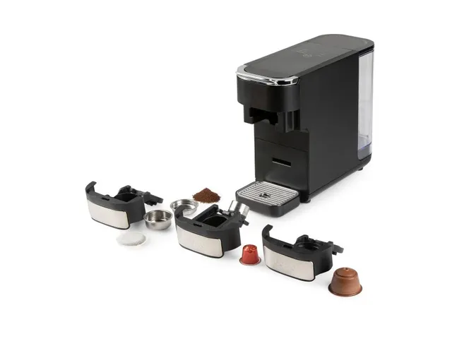Koffiezetapparaat 4-In-1 1.5L Zwart