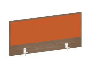 baliepaneel,v. bureau,aanbouw achter,B 1000mm,NT-cherry,BN3012-oranje - 1