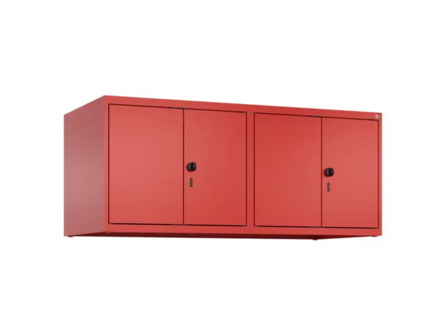 opzetkast,v. locker voor scheiding van kleding,4vak.,vak B 300mm