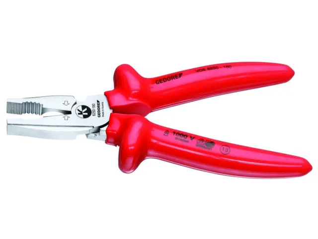 Pince combinée VDE Kraft avec isolation par immersion 160 mm