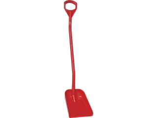 Hygiene 5611-4 Ergonomische Schop Lange Steel klein Blad Rood - 1