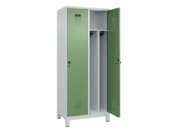 locker voor scheiding van kleding,HxBxD 1950x800x500mm,2vak