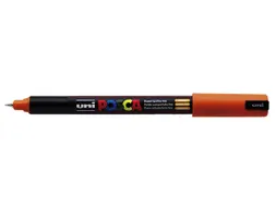 Verfstift Posca PC1MR Extra Fijne punt 0,7mm Donkeroranje