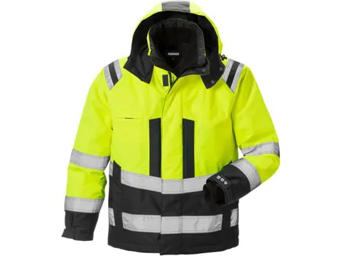 Fristads 119626 winterjas, geel/zwart, maat M, per stuk