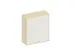 Schuifdeurkast 1150x1000x430mm Decor Romp Esdoorn Decor Front Wit