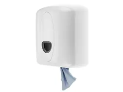 Poetsroldispenser Centerfeed Midi Kunststof Wit