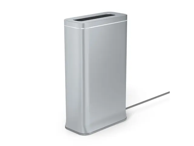 Station de nettoyage pour téléphone argent