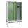 locker met bank,voor scheiding van kleding,HxBxD 2120x1200x815mm,4vak