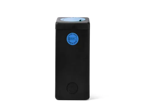 Afvalbak 90 liter, EarthBin zwart blauw
