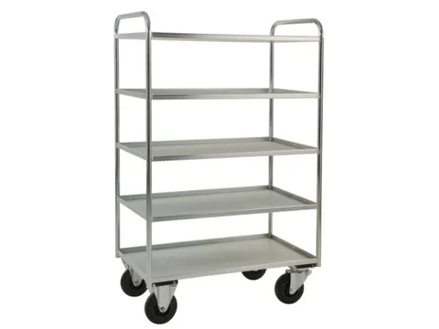 etagewagen,draagverm. 400kg,5etage(s),laadvl. LxB 900x440mm,staaletage