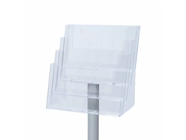 Brochurehouder Design Standaard 5xA4 Liggend