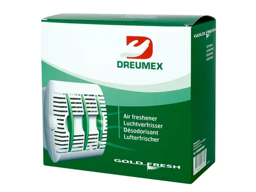 Luchtverfrisserdispenser Dreumex Gold Fresh wit