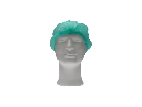 CMT Haarnet clip cap pp non woven Groen Maat XL 1000 Stuks
